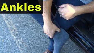 How To Self Adjust Your Ankles-Easy Pain Relief