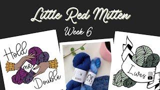 LIVE! Little Red Mitten - Hold Me Double 2022 KAL Week 6