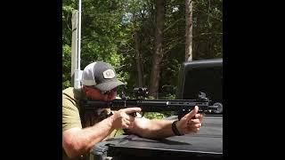 100 yard shots with the Ruger LC Carbine 45 acp 