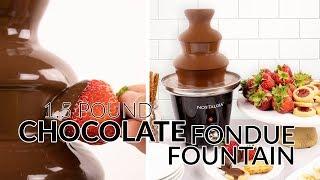 CFF965 | 3-Tier 1.5-Pound Chocolate Fondue Fountain