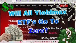 WILL All Yieldmax ETF's Go to Zero?! & What you can Do To PROTECT Your Yieldmax ETFS!