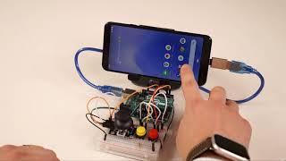 ProtoPie Demo: Bridge app for hardware prototyping with Arduino & ProtoPie