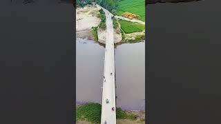 Top view of a bridge #dronecapture #islamic #dronecapture #halalcontent #nature #azan #allah #hamd