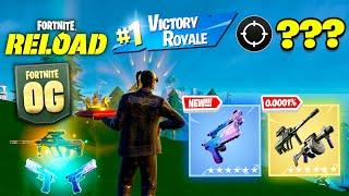 OG Fortnite Reload | TWO RAREST WEAPONS In One Game!? | Victory Royale!