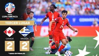 Copa América 2024 | Canadá 2 (3) - (4) 2 Uruguay | Tercer Lugar