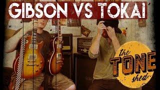 Gibson vs Tokai - BLINDFOLD CHALLENGE