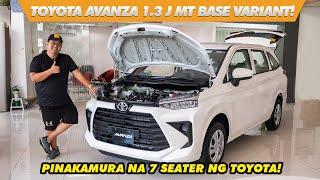 Base Variant Heroes : Toyota Avanza 1.3 J MT | PINAKA MURA NA 7 SEATER TOYOTA! | TESTDRIVE PH