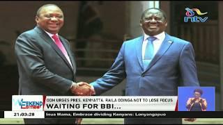 ODM party issues statement thanking President Kenyatta for his support of the Handshake