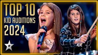 TOP TEN Kid Auditions 2024! | Kids Got Talent