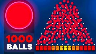 I dropped 1,000 balls on Stake Plinko...