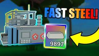 How to get Steel Fast in Roblox Islands!