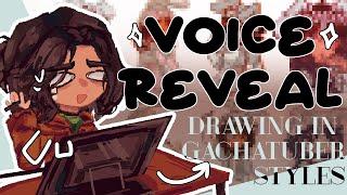  OFFICIAL VOICE REVEAL?!?!?!?! || + DRAWING MY OC IN GACHATUBER STYLES || 50K SUBSCRIBERS SPECIAL 