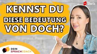 Emotionale Aussagen mit DOCH (Deutsch lernen | Learn German | Wortschatz | Grammatik) #Shorts