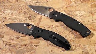 Spyderco Manix 2 vs Paramilitary 2: V-Log Thursday Head-to-Head