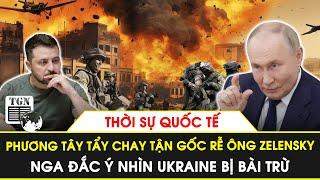 Thời sự Quốc tế chiều 6/3 | Lãnh đạo phương Tây xóa sạch hình ảnh ông Zelensky, tẩy chay Ukraine