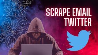 New Method to Scrape Twitter Email addresses  - Twitter Email Extractor