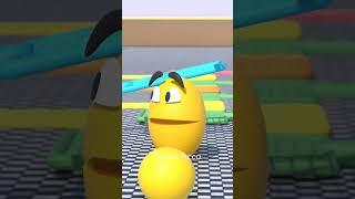 Pacman vs Flyswatter  #shorts #pacman