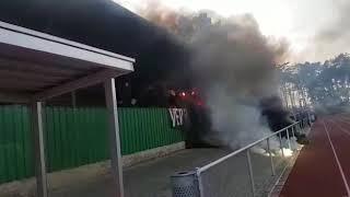 Verbandsliga MV: Spielunterbrechung in Ueckermünde durch Pyrotechnik von Stralsunder Fans