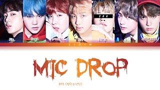 BTS || MIC Drop (Steve Aoki Remix) but you are Jimin (Color Coded Lyrics Karaoke)