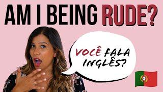 European Portuguese | How to Be Polite [Você FINALLY Explained!]