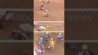 Motorcross Crashes. ‍