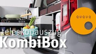 KB02 | QUQUQ KombiBox der Teleskopauszug | So organisierst du deine Camping Küche