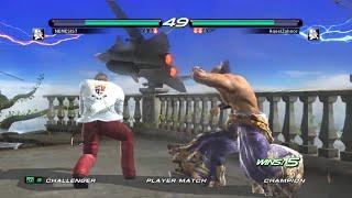 Tekken 6 Heihachi's combos were out of this world..