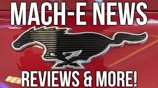 Mustang Mach-E News // Reviews, EV SUV of the Year, and more!
