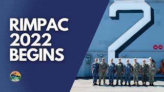 RIMPAC 2022 - Start of exercise