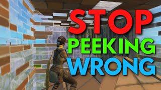 HOW TO PEEK LIKE A PRO! (Fortnite Tips & Tricks)