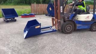 FW Supplies forklift bucket attachment