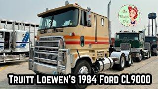 Truitt Loewen’s 1984 Ford CL9000 Cabover Semi Truck Tour