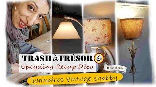 trash à trésor 6| je rénove & relook des lampes style vintage shabby》diy upcycling recup déco