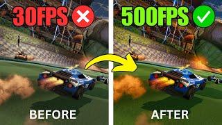 Rocket League BEST Settings To Improve FPS & Performance (Windows 11)