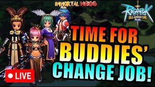IT'S TIME FOR MY BUDDIES TO ADVANCE!! - Ragnarok Idle Adventure Plus