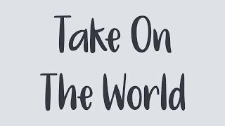 Take On The World font by Kimberly Geswein