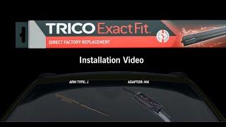 Trico Exact Fit Kit Installation Video - Top Claw Wiper Arm