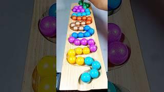 Marbel run race Marble run Marble racing Marbel asmr run race Marble race Colourfull marble