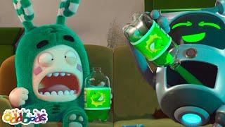 Robot Best Friend | Oddbods | Moonbug No Dialogue Comedy Cartoons for Kids