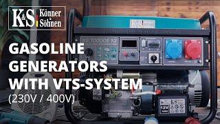 Könner & Söhnen gasoline generators with VTS system