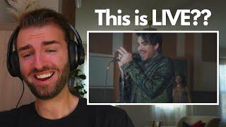 First Time Reaction | Adam Lambert - Stranger You Are (Live Sessions) |