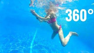 Swimming in the Pool Spain [360 Video VR]