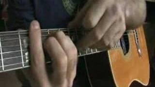 Carlos Vamos plays "Little Wing" acoustic tapping version HENDRIX