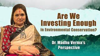 Are We Investing Enough in Environmental Conservation? Madhu Verma's Perspective