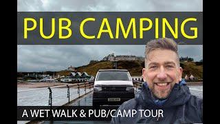 CAMPING AT A PUB? - Saltburn & Redcar Camping - UK Pub Stop Over
