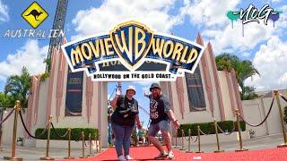 Original WARNER BROS MOVIE WORLD - Wir besuchen den Freizeitpark an der Gold Coast Australien - VLOG