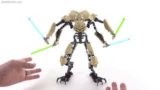  LEGO Star Wars 2015 General Grievous buildable figure review! 75112 re upload