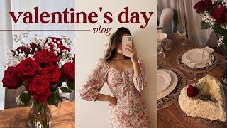 Valentine's Day Vlog  White Company Haul & Cosy Dinner Prep