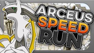 How Fast Can You Beat Pokemon Platinum With Only a Arceus?! (no items, speedrun)