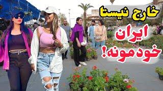 IRAN TOURISM - Street Walking in Rasht 2023 | گشتی در زیباترین خیابان شمال ایران | iranian nightlife